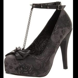 Iron fist platform heels size 9